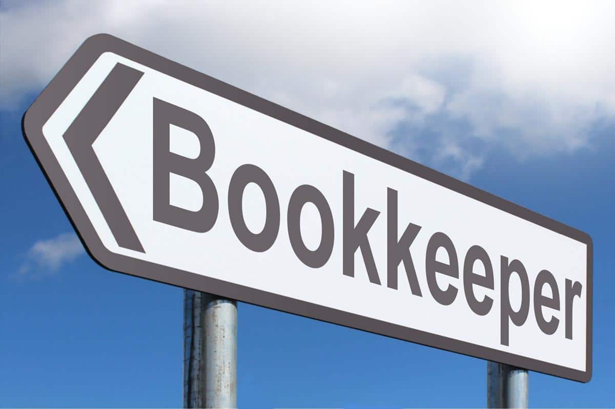 Bookkeeper sign